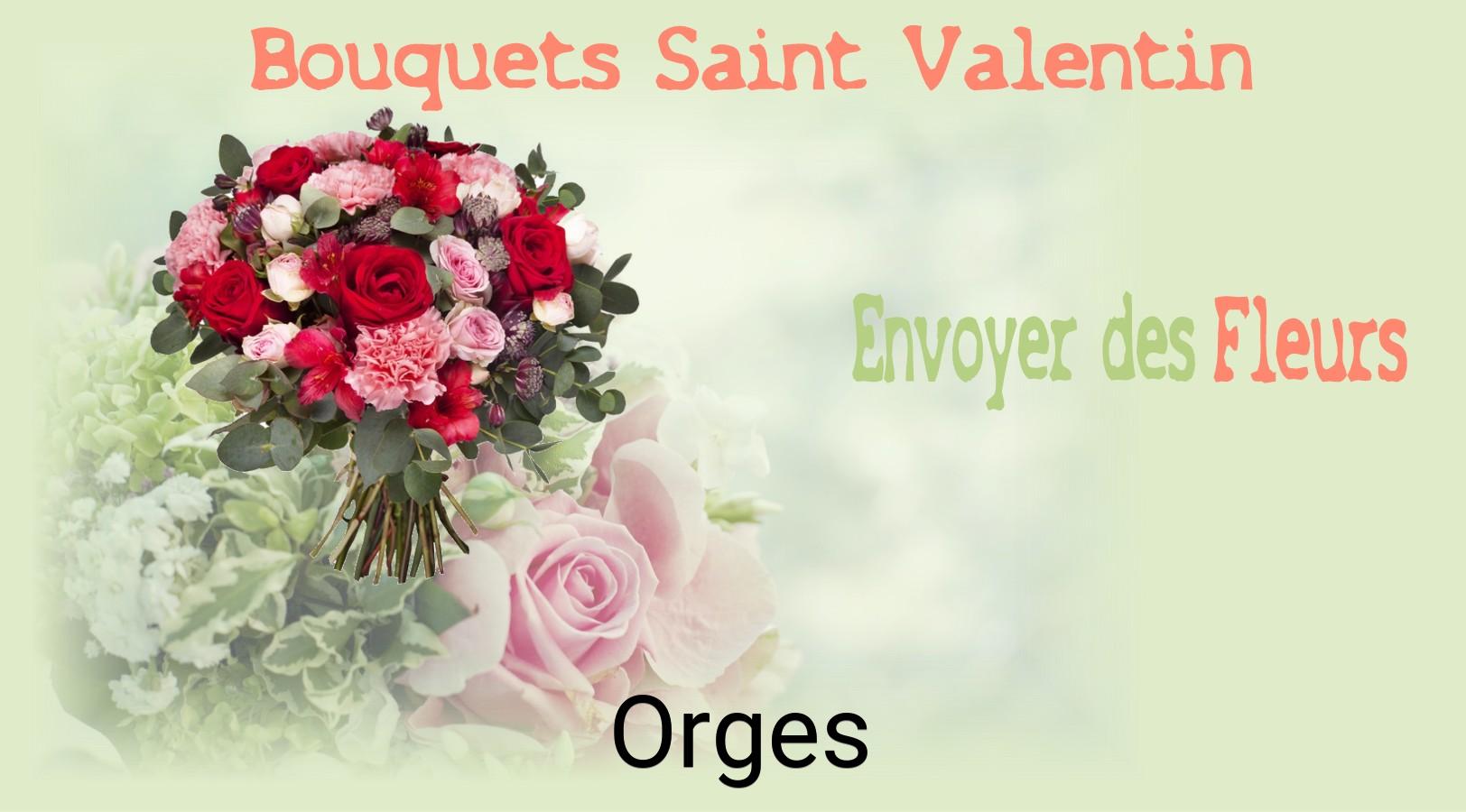 Roses de Saint-Valentin livrées à Orges